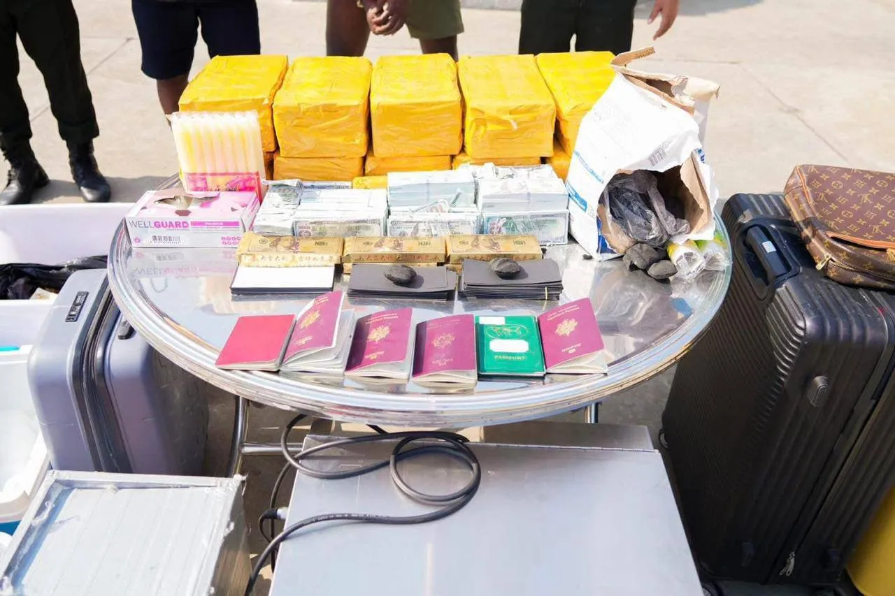 5名黑人在柬埔寨搞了700万美元！